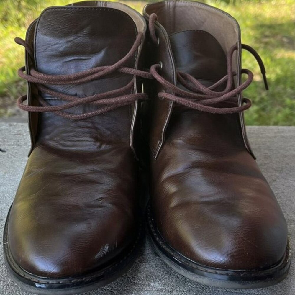 Old Navy Mens Chukka Boot Brown Mens Size 11 Lace Up Holiday 2019